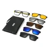 Fishing sunglasses, polarized sunglasses, necklaces, magnetic case lenses, clipper lenses, sports glasses, men's free eyeglass bags, 13 styles details Picture